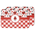 Ladybugs & Gingham Dish Drying Mat (Personalized)