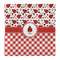Ladybugs & Gingham Duvet Cover - Queen - Front