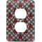 Ladybugs & Gingham Electric Outlet Plate