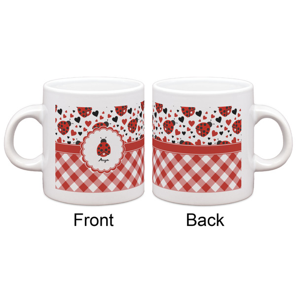 Ladybugs & Gingham Espresso Cup - Apvl