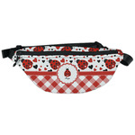 Ladybugs & Gingham Fanny Pack - Classic Style (Personalized)