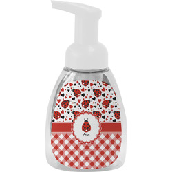 Ladybugs & Gingham Foam Soap Bottle (Personalized)