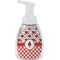 Ladybugs & Gingham Foam Soap Bottle - White