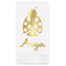 Ladybugs & Gingham Guest Napkins - Foil Stamped (Personalized)