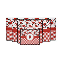 Ladybugs & Gingham Gaming Mouse Pad (Personalized)