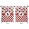 Ladybugs & Gingham Garden Flag - Double Sided Front and Back