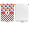 Ladybugs & Gingham Garden Flags - Large - Single Sided - APPROVAL