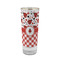 Ladybugs & Gingham 2 oz Shot Glass - Glass with Gold Rim (Personalized)