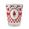 Ladybugs & Gingham Glass Shot Glass - 1.5 oz - Single (Personalized)
