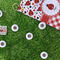 Ladybugs & Gingham Golf Balls - Generic - Set of 12 - LIFESTYLE