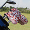 Ladybugs & Gingham Golf Club Cover - Set of 9 - On Clubs