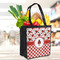 Ladybugs & Gingham Grocery Bag - LIFESTYLE