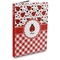 Ladybugs & Gingham Hardbound Journal - 7.25" x 10" (Personalized)