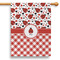 Ladybugs & Gingham House Flags - Single Sided - PARENT MAIN