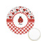 Ladybugs & Gingham Printed Cookie Topper - 1.25" (Personalized)