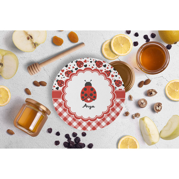 Ladybugs & Gingham Jar Opener - Lifestyle Image