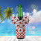 Ladybugs & Gingham Jersey Bottle Cooler - LIFESTYLE