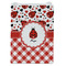 Ladybugs & Gingham Jewelry Gift Bag - Gloss - Front