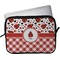 Ladybugs & Gingham Laptop Sleeve (13" x 10")