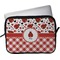 Ladybugs & Gingham Laptop Sleeve / Case (Personalized)