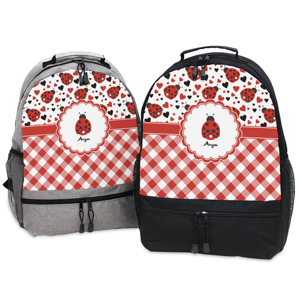 Ladybugs & Gingham Large Backpacks - Both