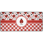 Ladybugs & Gingham 3XL Gaming Mouse Pad - 35" x 16" (Personalized)