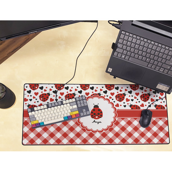 Ladybugs & Gingham Large Gaming Mats - LIFESTYLE