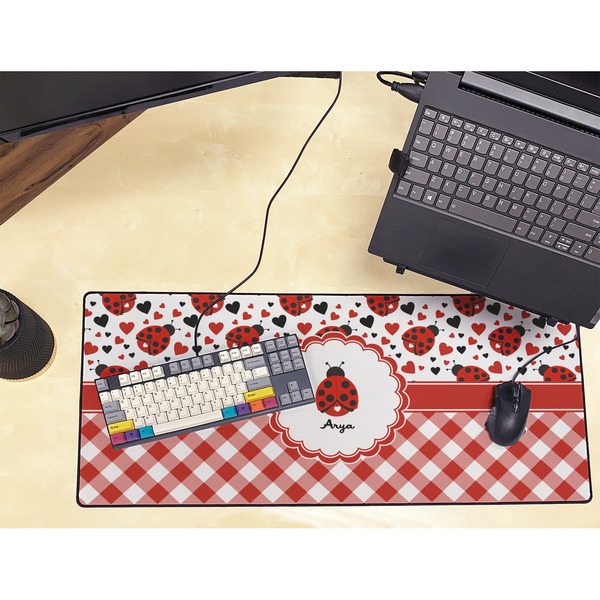 Ladybugs & Gingham Large Gaming Mats - LIFESTYLE