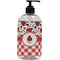 Ladybugs & Gingham Plastic Soap / Lotion Dispenser (Personalized)