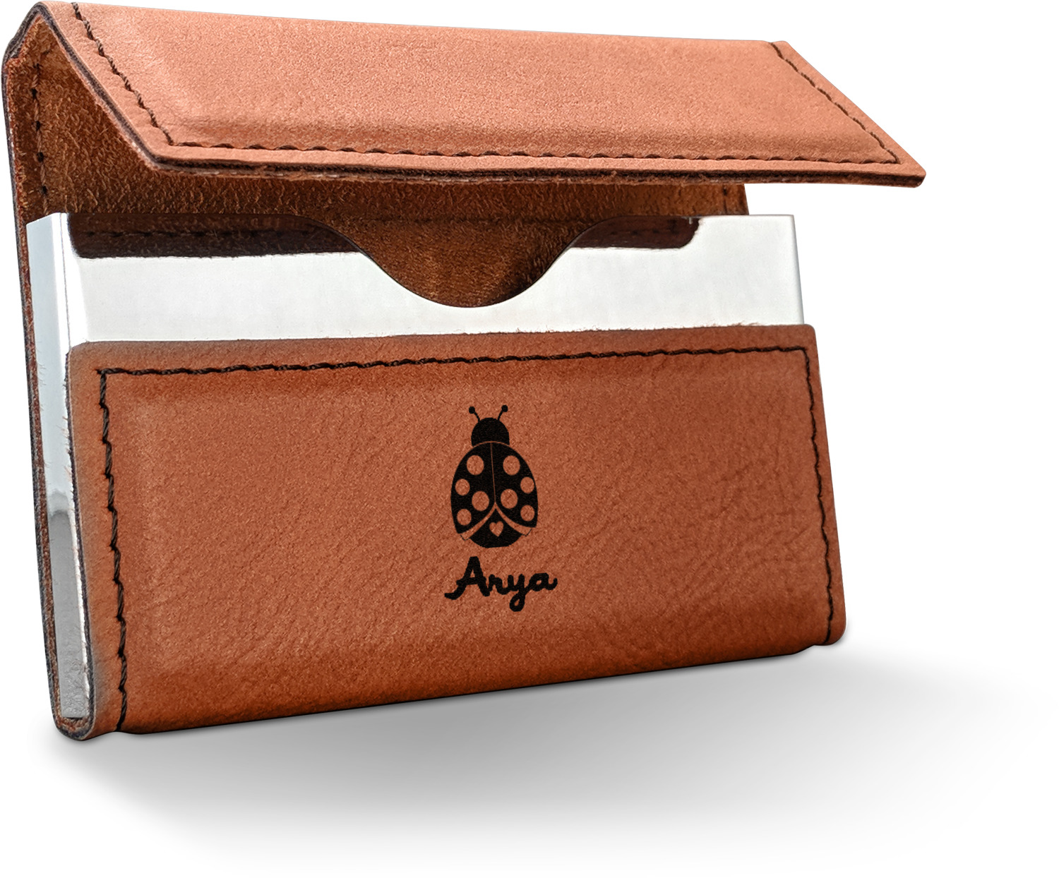 Personalized Leatherette Business Card Holder – Griffco Supply