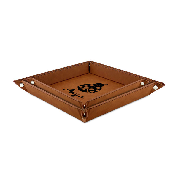 Ladybugs & Gingham Leather Valet Trays - PARENT MAIN (both trays)