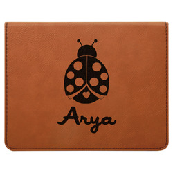 Ladybugs & Gingham Leatherette 4-Piece Wine Tool Set (Personalized)