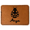Ladybugs & Gingham Leatherette Patches - Rectangle