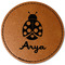 Ladybugs & Gingham Leatherette Patches - Round