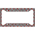 Ladybugs & Gingham License Plate Frame (Personalized)