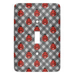 Ladybugs & Gingham Light Switch Cover