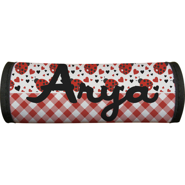 Ladybugs & Gingham Luggage Handle Wrap