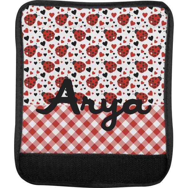 Ladybugs & Gingham Luggage Handle Wrap (Approval)