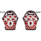 Ladybugs & Gingham Lunch Bag - Front and Back