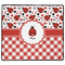 Ladybugs & Gingham XXL Gaming Mouse Pads - 24" x 14" - FRONT