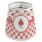 Ladybugs & Gingham Poly Film Empire Lampshade - Angle View