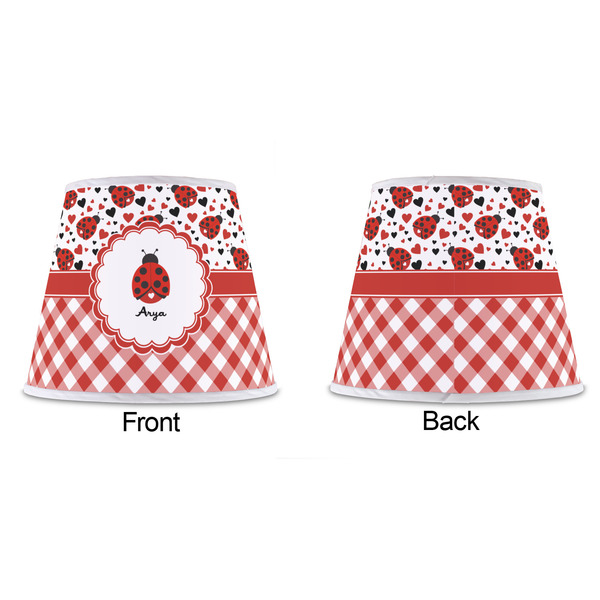 Ladybugs & Gingham Poly Film Empire Lampshade - Approval