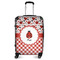 Ladybugs & Gingham Medium Travel Bag - With Handle