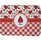Ladybugs & Gingham Memory Foam Bath Mat - 48"x36" (Personalized)