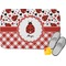 Ladybugs & Gingham Memory Foam Bath Mat - 24"x17" (Personalized)