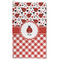 Ladybugs & Gingham Microfiber Golf Towel (Personalized)
