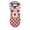 Ladybugs & Gingham Neoprene Oven Mitt w/ Name or Text