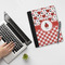 Ladybugs & Gingham Notebook Padfolio - LIFESTYLE (large)
