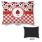 Ladybugs & Gingham Outdoor Dog Beds - Large - APPROVAL