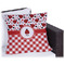 Ladybugs & Gingham Outdoor Pillow